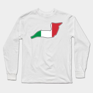 Autodromo Enzo e Dino Ferrari [flag] Long Sleeve T-Shirt